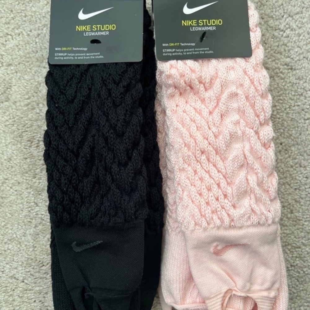 Rare* nike Legwarmers with straps under foot… purchased about 10 years ago ♥️